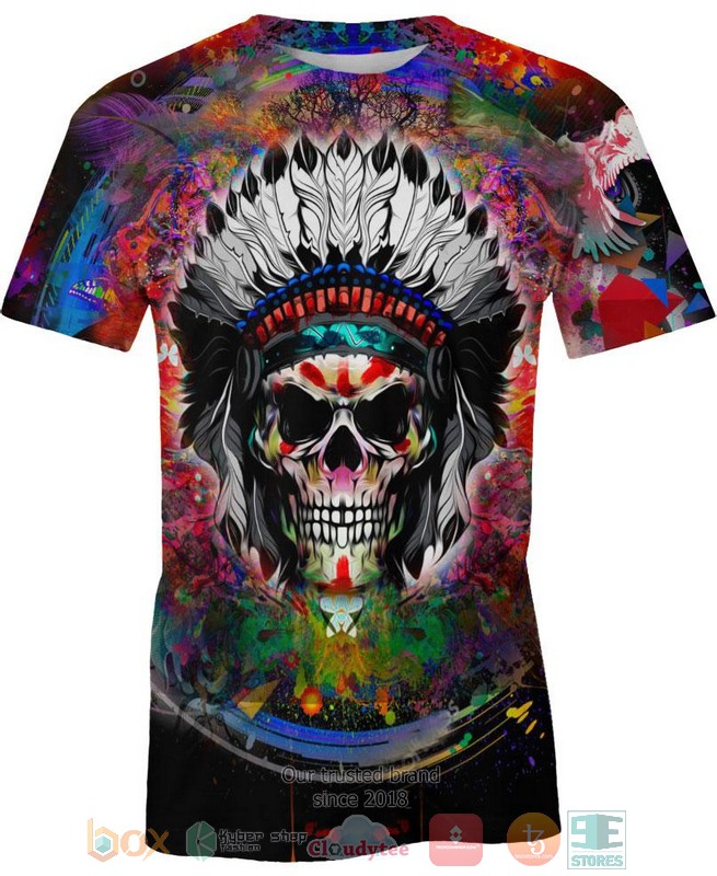 Color-Native-Skull-3D-Shirt-Hoodie-2-1