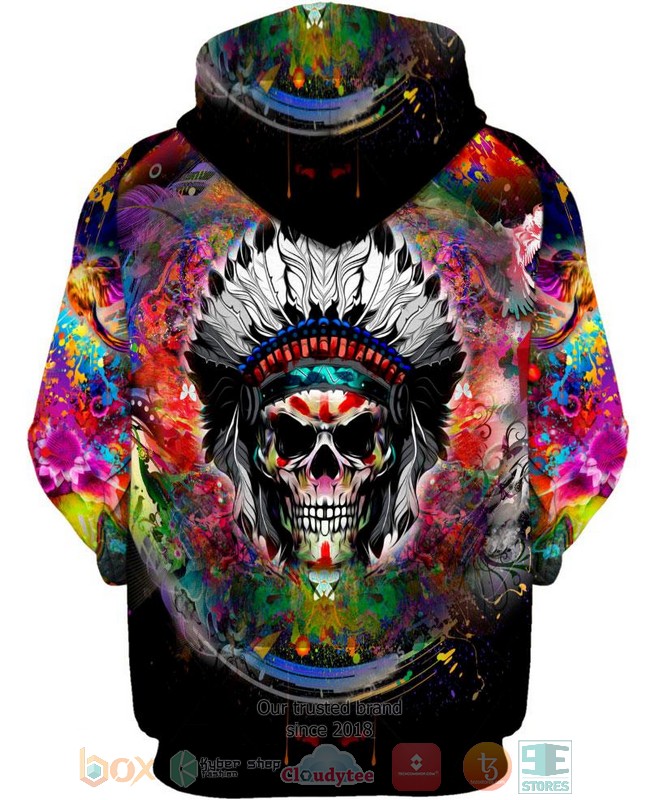 Color-Native-Skull-3D-Shirt-Hoodie-3-1