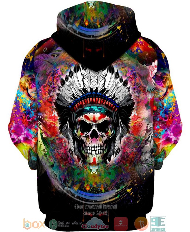 Color-Native-Skull-3D-Shirt-Hoodie-3
