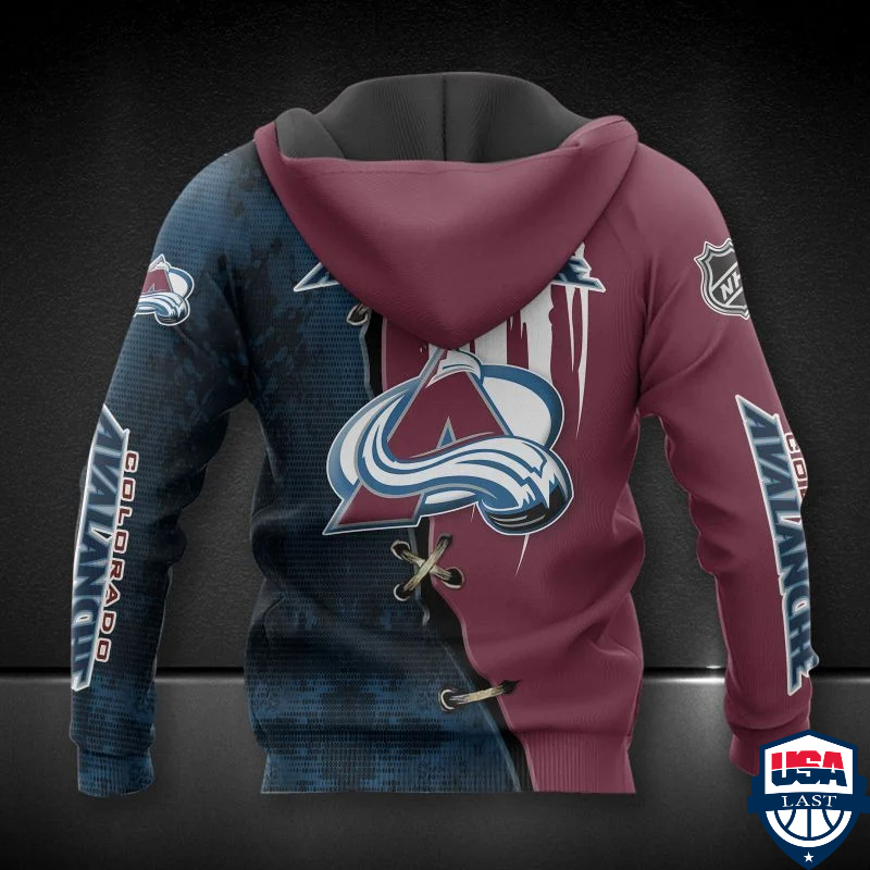 Colorado Avalanche Nhl Ver 5 All Over Printed Hoodie Colorado Avalanche Nhl Ver 5 All Over Printed Hoodie