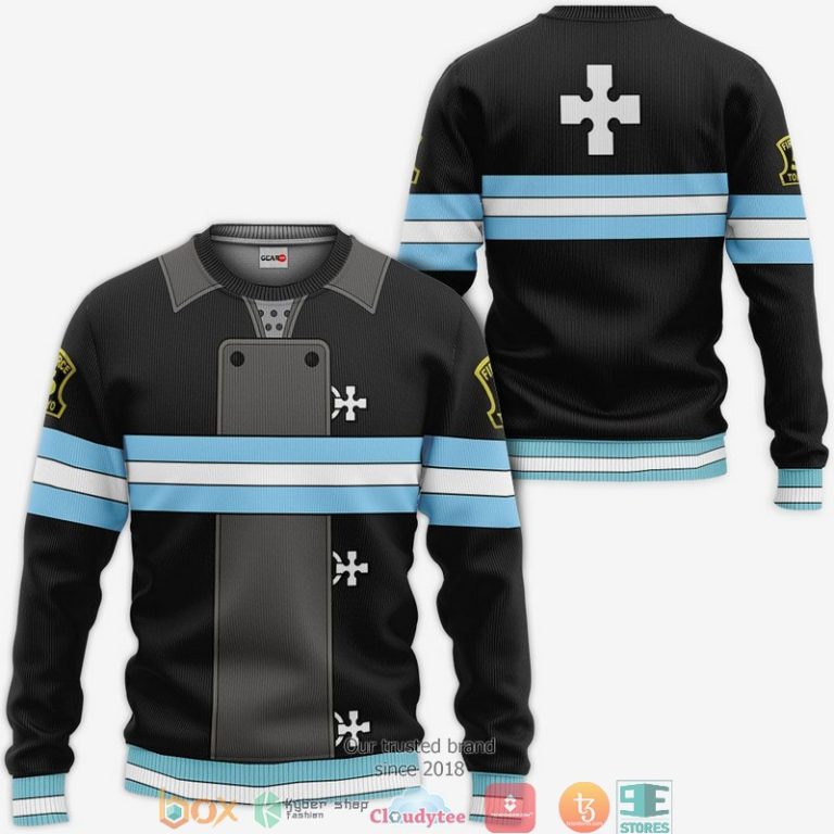 Company-5-Fire-Force-Anime-3D-Hoodie-Bomber-Jacket-2