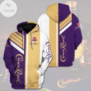 Crown Royal Logo Mix Color Hoodie