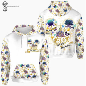 Custom 50Th Anniversary Magical World Mickey Mouse Hoodie And Leggings
