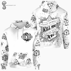 Custom Dungeons And Dragons What Doesn’T Kill You Gives You Hoodie And Leggings