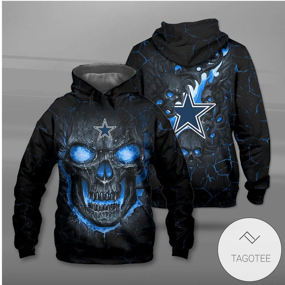 Dallas Cowboys Lava Skull Hoodie Dallas Cowboys Lava Skull Hoodie