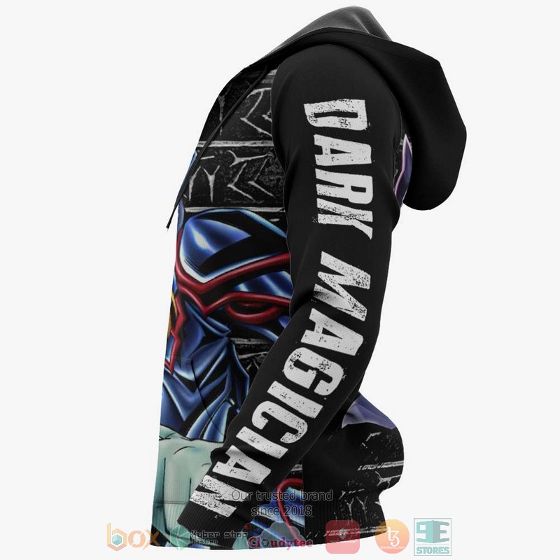 Dark Magician Yugioh Anime 3D Hoodie Dark Magician Yugioh Anime 3D Hoodie