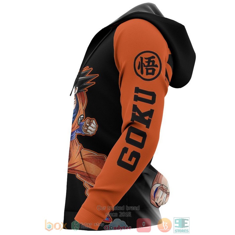 Dbz Goku Dragon Ball Z Anime 3D Hoodie Dbz Goku Dragon Ball Z Anime 3D Hoodie
