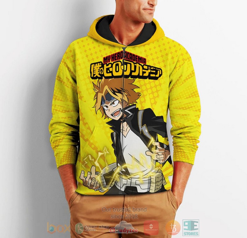 Denki-Kaminari-My-Hero-Academia-Anime-3D-Hoodie-2