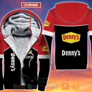 Denny’S Personalized Fleece 3D Hoodie