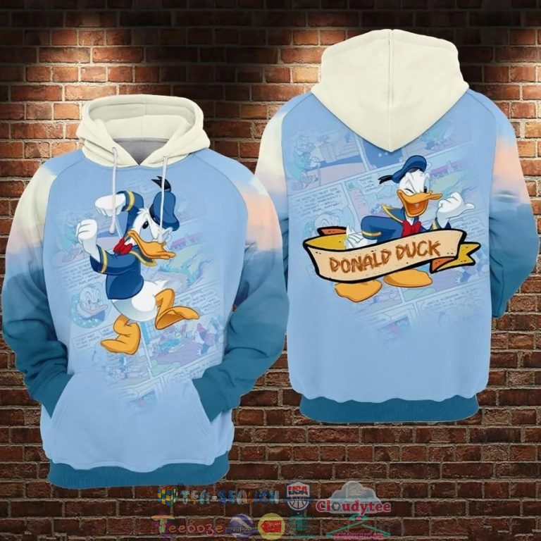 Donald-Duck-Disney-Comic-3D-Hoodie-2