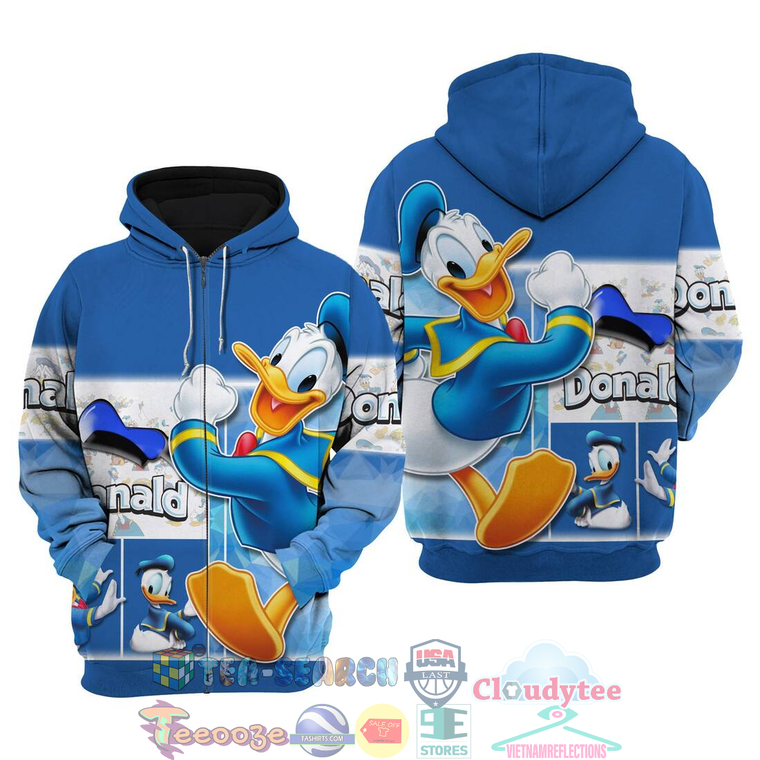 Donald Duck Disney Hoodie 3D Donald Duck Disney Hoodie 3D