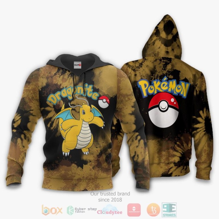 Dragonite-Pokemon-Anime-Tie-Dye-Style-3D-Hoodie-Bomber-Jacket-3
