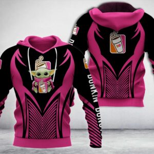 Dunkin’ Donuts Baby Yoda 3D Hoodie