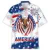 Eagle America Flag Independence Day 3D Hoodie