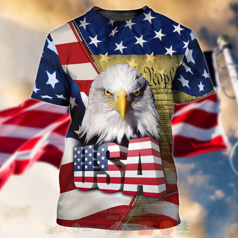 Eagle American Independence Day 3D Hoodie Eagle American Independence Day 3D Hoodie