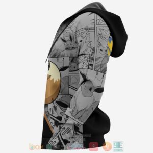 Eevee Anime Pokemon Mix Manga 3D Hoodie