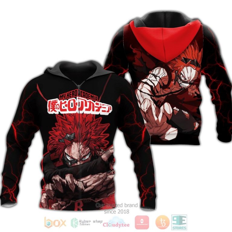 Eijiro-Kirishima-My-Hero-Academia-Anime-3D-Hoodie-1