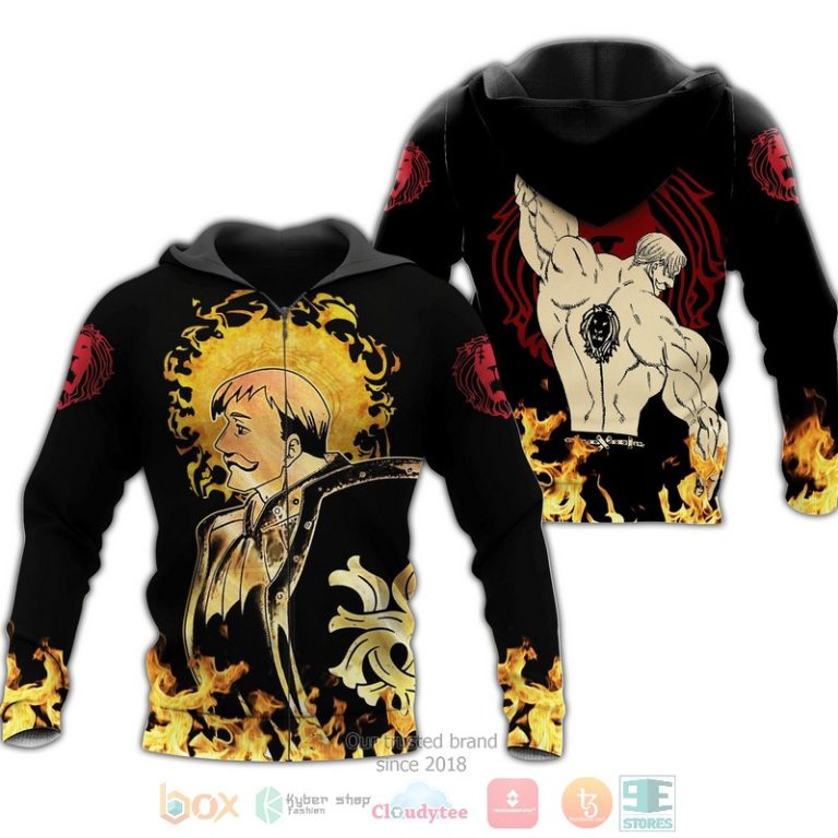 Escanor-Seven-Deadly-Sins-Anime-3D-Hoodie-1