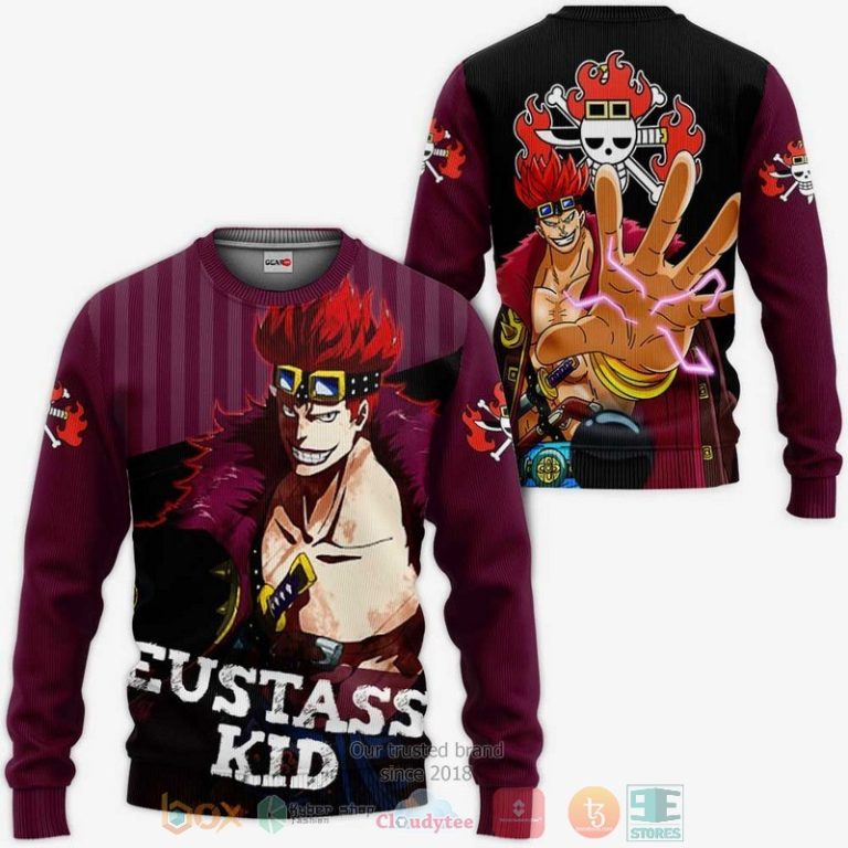 Eustass-Kid-One-Piece-Anime-3D-Hoodie-Bomber-Jacket-2