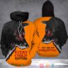 Every Child Matters You Are Not Fogotten Wolf Orange 3D Hoodie