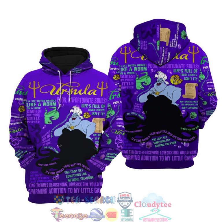 Evil-Ursula-Punk-Words-Pattern-Disney-Quotes-Hoodie-3D-2