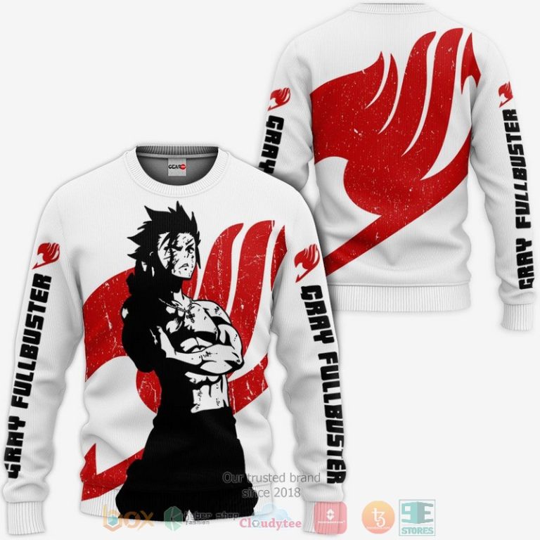 Fairy-Tail-Gray-Fullbuster-Silhouette-Anime-3D-Hoodie-Bomber-Jacket-2