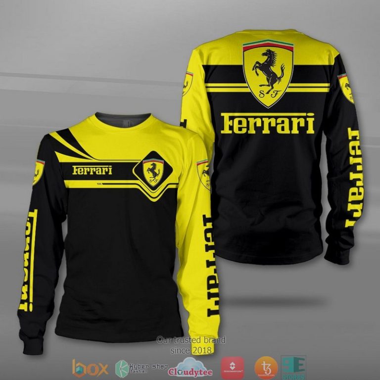 Ferrari-Car-Motor-3D-Shirt-Hoodie-3