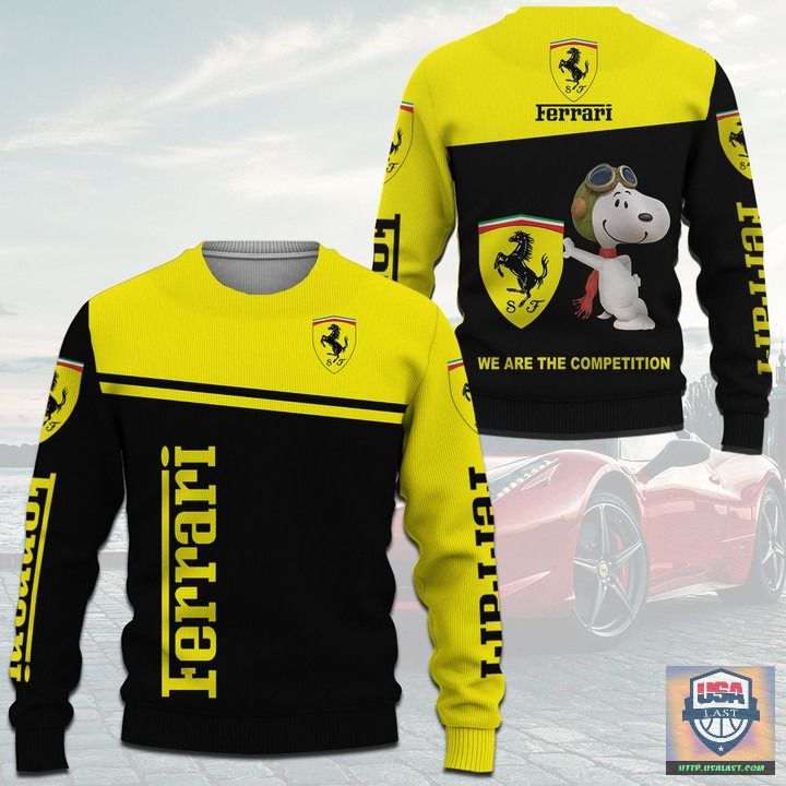 Ferrari-Snoopy-3D-All-Over-Print-Hoodie-T-Shirt-3