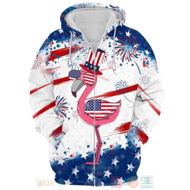 Flamingo-American-Flag-3D-Hoodie-Shirt-2