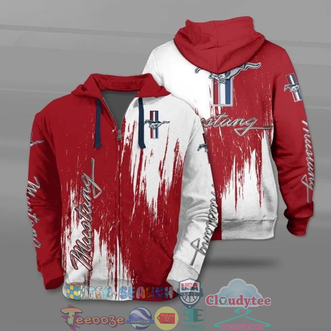 Ford Mustang Ver 4 All Over Printed T-Shirt Hoodie Ford Mustang Ver 4 All Over Printed T-Shirt Hoodie