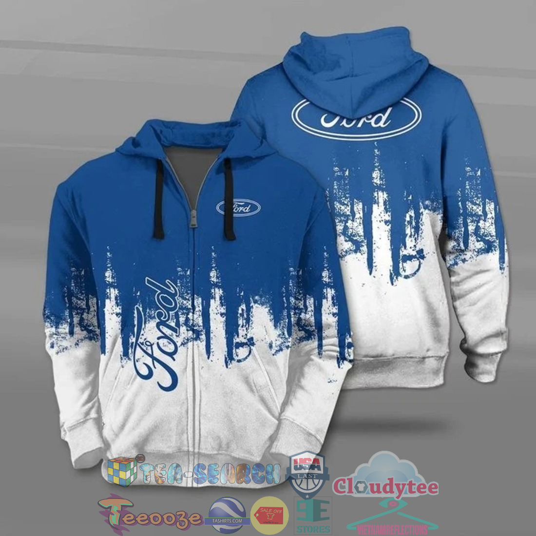 Ford Ver 2 All Over Printed T-Shirt Hoodie Ford Ver 2 All Over Printed T-Shirt Hoodie