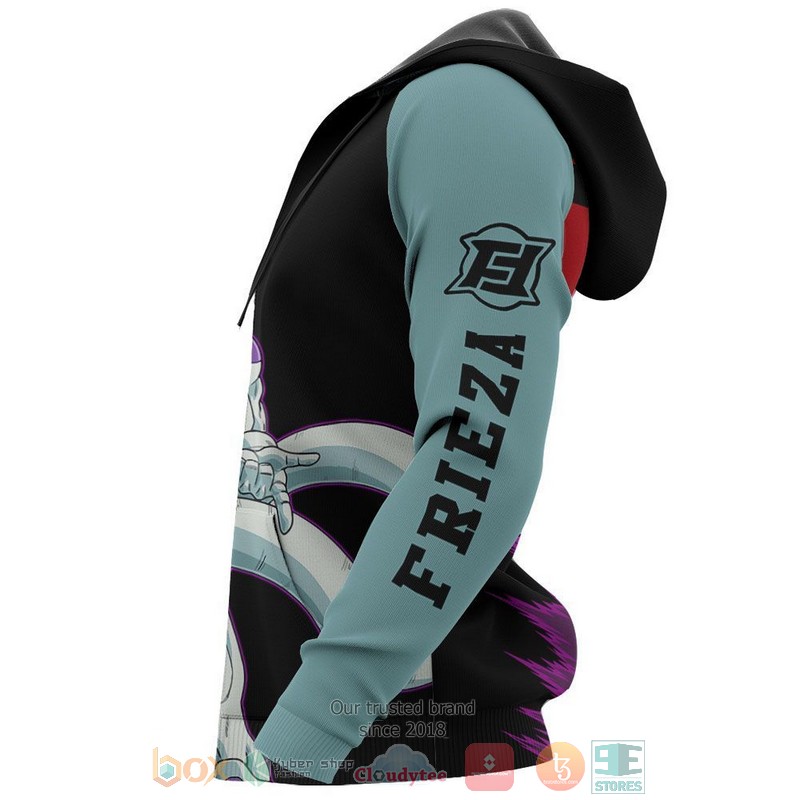 Frieza Dragon Ball Anime 3D Hoodie Frieza Dragon Ball Anime 3D Hoodie