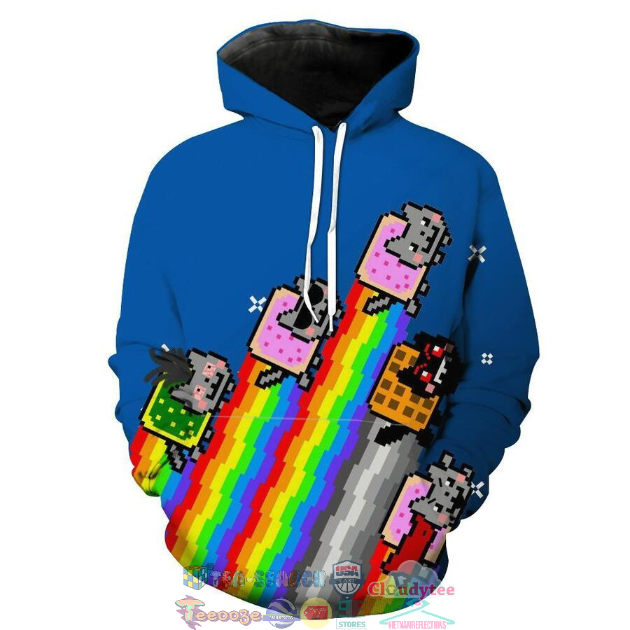 Funny Nyan Cat Meme Hoodie 3D Funny Nyan Cat Meme Hoodie 3D