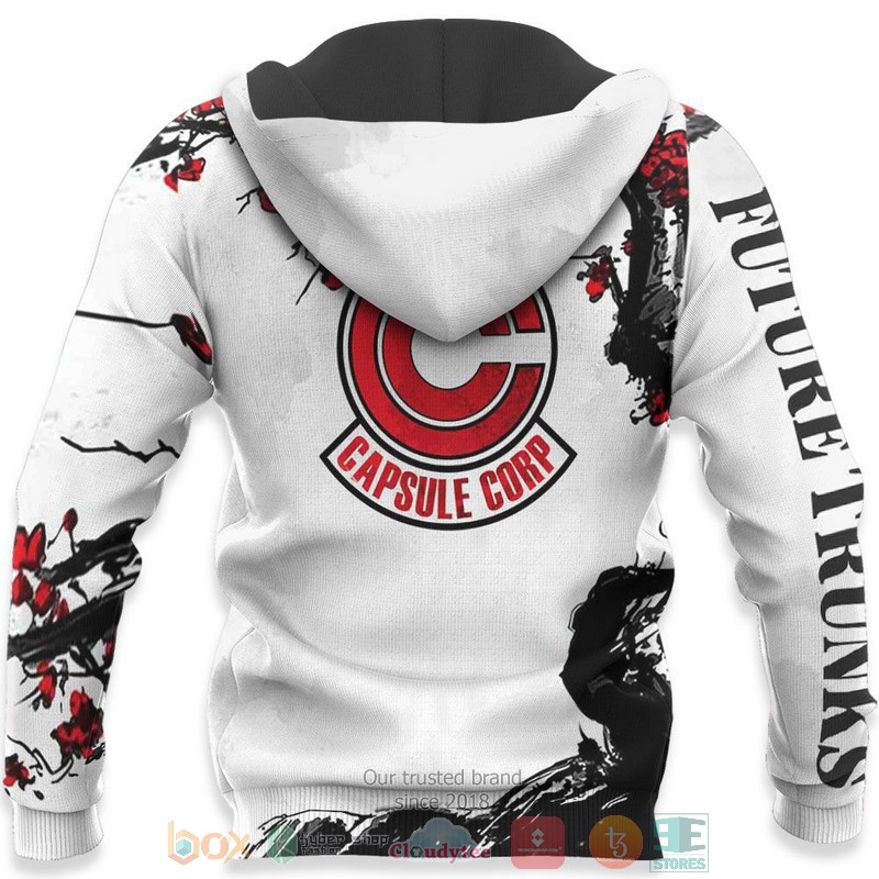 Future Trunks Japan Style Dragon Ball Anime 3D Hoodie Future Trunks Japan Style Dragon Ball Anime 3D Hoodie