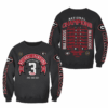 Georgia Bulldogs National Champions 3 Times 3D Shirt