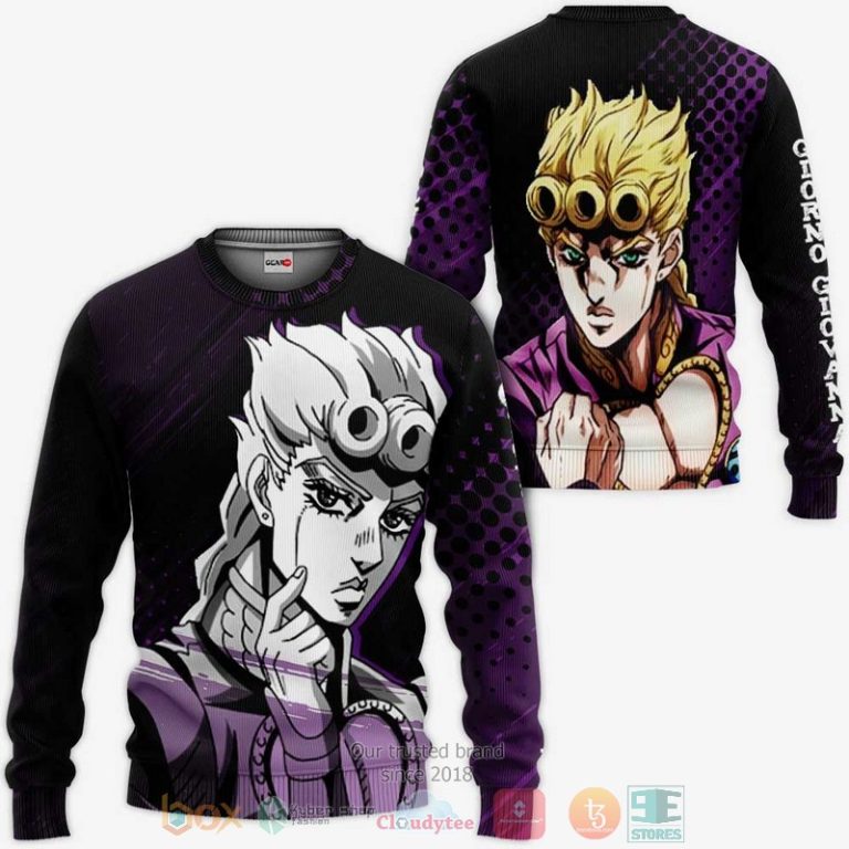 Giorno-Giovanna-Jojo-Adventures-Anime-3D-Hoodie-Bomber-Jacket-3