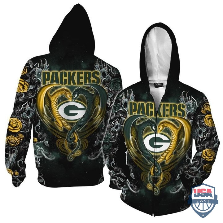Green-Bay-Packers-Dragon-Nfl-3D-Hoodie-T-Shirt-2