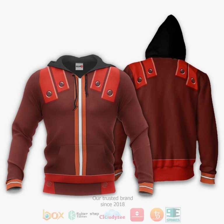 Gurren-Lagann-Viral-Uniform-Costume-Anime-3D-Hoodie-Bomber-Jacket-3