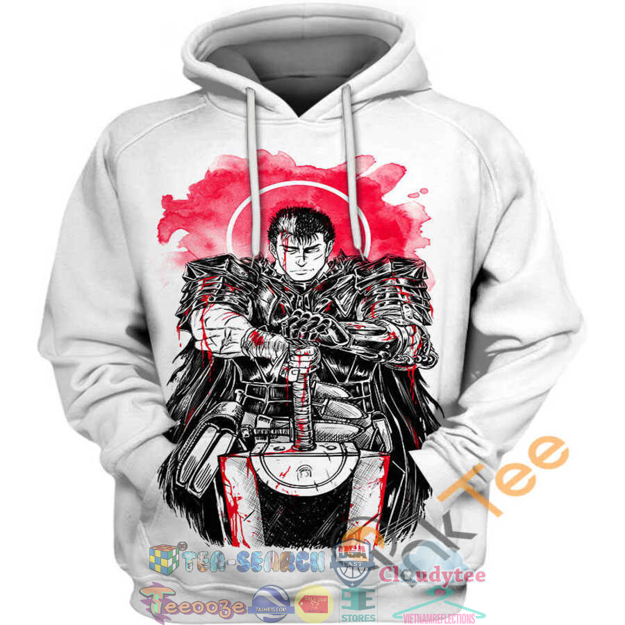 Guts Black Swordsman Berserk Hoodie 3D Guts Black Swordsman Berserk Hoodie 3D