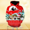 Harry Potter Hermione Granger Ron Weasley Christmas 3D Hoodie