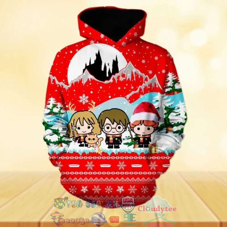 Harry-Potter-Hermione-Granger-Ron-Weasley-Christmas-3D-Hoodie-2