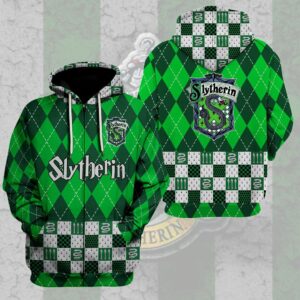 Harry Potter Slytherin 3D Hoodie