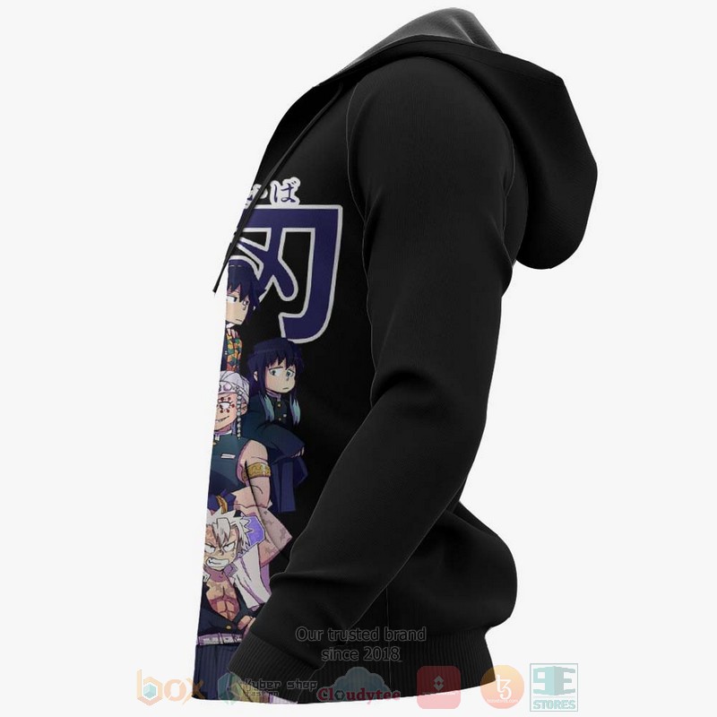 Hashira Team Custom Kimetsu Anime 3D Hoodie Hashira Team Custom Kimetsu Anime 3D Hoodie