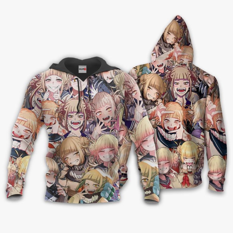 Himiko-Toga-Yakuza-Toga-Custom-Anime-3D-Hoodie-Bomber-Jacket-3