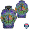 Hippie Ver 3 3D Hoodie Apparel- Saleoff