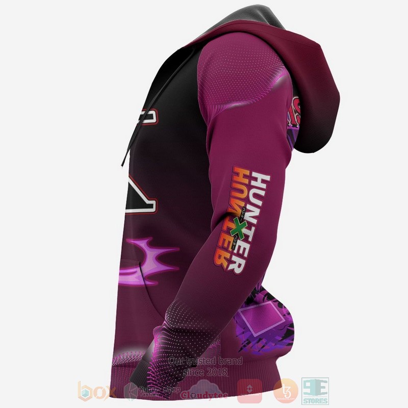 Hisoka Custom Anime Hunter X Hunter 3D Hoodie Hisoka Custom Anime Hunter X Hunter 3D Hoodie
