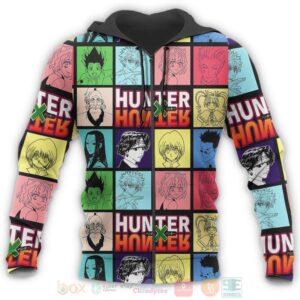 Hunter X Hunter Characters Anime 3D Hoodie