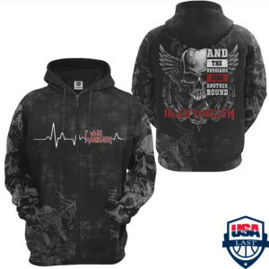Iron Maiden Ver 2 3D Hoodie Apparel- Saleoff