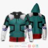 Izuku Midoriya Uniform Costume Hero My Hero Academia Anime 3D Hoodie