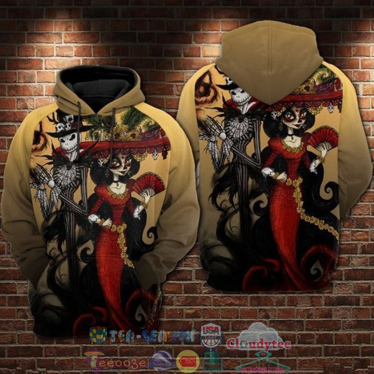 Jack-And-Sally-Wear-Noble-Clothes-3D-Hoodie-3